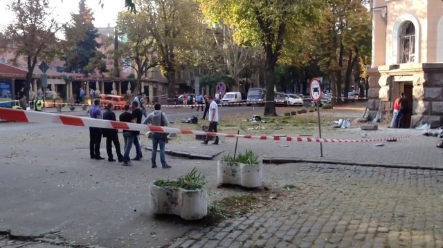Новость - События - Появилось первое видео с места взрыва в Одессе