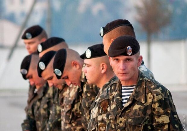 Новость - События - Под Одессой появилась новая воинская часть — батальон "черных беретов"
