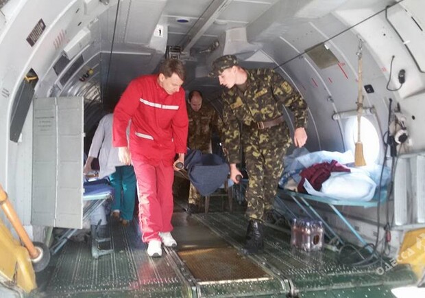 Новость - События - 16 бойцов из зоны АТО сегодня доставили в одесский госпиталь