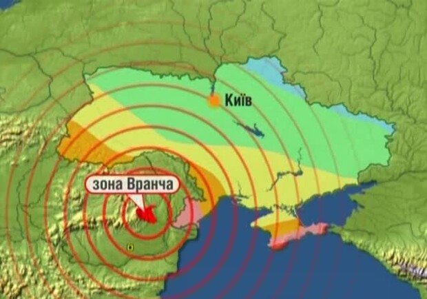 Что может задеть зона Вранча
фото: http://allnews.com.ua