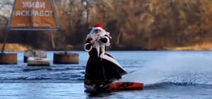 Мэр Киева поздравил с Новым годом необычным способом