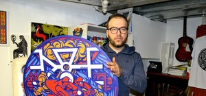 Что внутри: как выглядит арт-студия художника Романа Минина