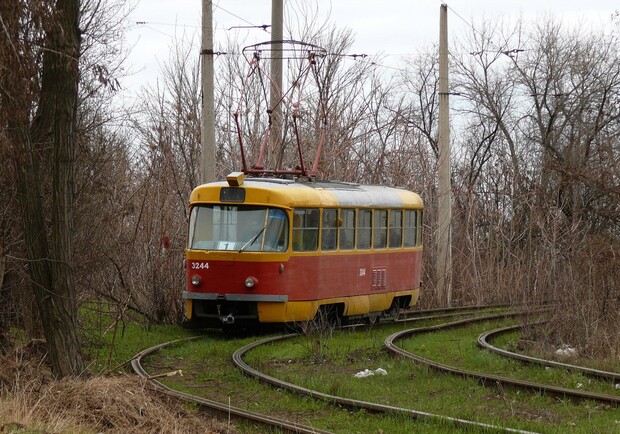 Одесские трамваи изменили свой маршрут. Фото: cs5354.userapi.com