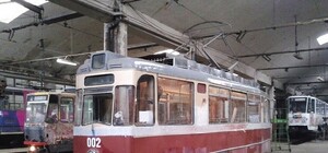 У Львові раритетний трамвай розкрадають на запчастини