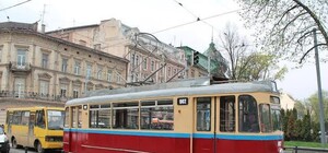 Сьогодні на вулиці Львова випустили раритетний трамвай