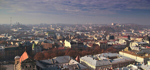 Казкові дахи Львова з висоти пташиного польоту: відео