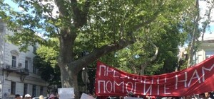 В Одессе вьетнамцы пикетируют прокуратуру