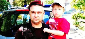 В Киеве полицейские нашли потерявшегося мальчика