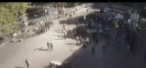 На Думской площади разбирают палаточный городок