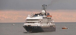 В Одессу зашел шведско-британский круизный лайнер