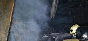 Масштабный пожар на Пересыпи: горел многоквартирный дом