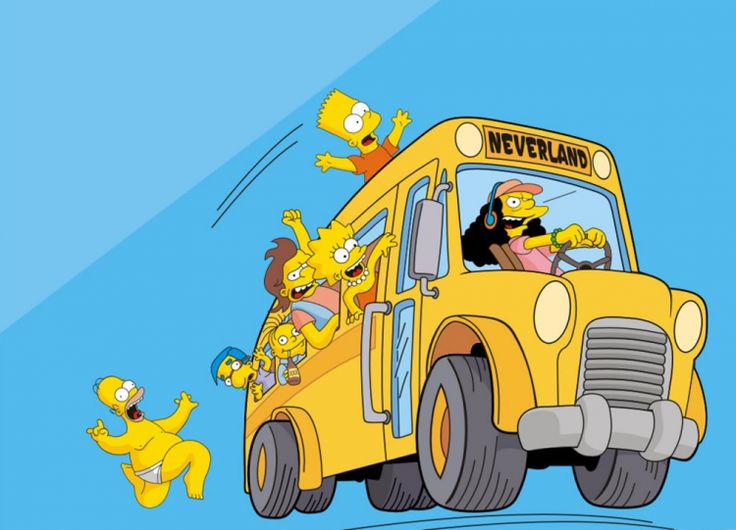 Постер к мультфильму "Симпсоны"