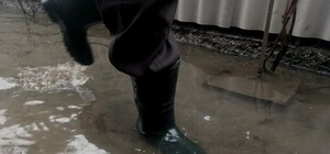 Смотри: вода в Вилково продолжает затапливать дома