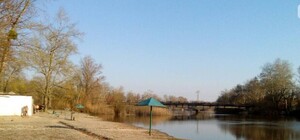 Фотофакт: в Полтаве на Подоле Ворскла вышла с берегов