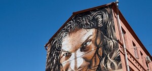 Теперь официально: в Харькове открыли мурал в честь Кузьмы Скрябина