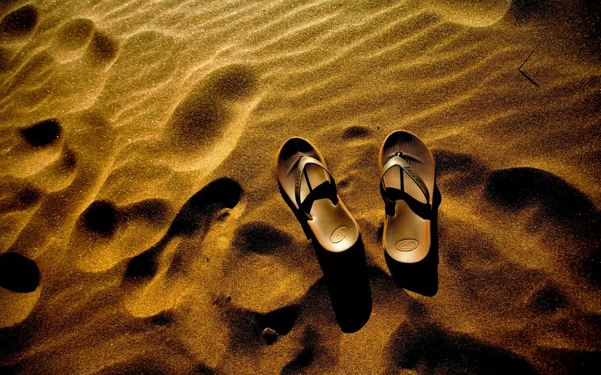 Новость - Общество - Берем пример: под Одессой перед пляжем снимают обувь