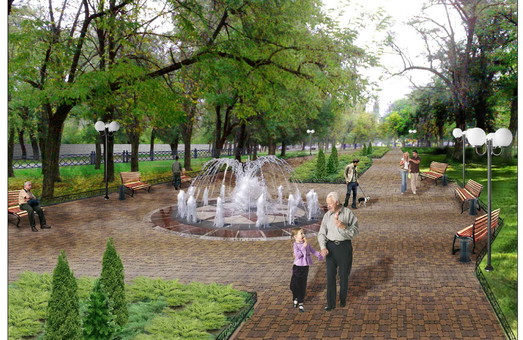 Новость - События - Смотри: как будет выглядеть Азербайджанский парк в Одессе