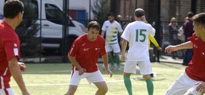 Передай пас: у Львові відкрили оновлений футбольний майданчик