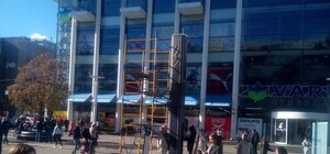 Страдает от вандалов: в центре Днепра ремонтируют Wi-Fi-дерево