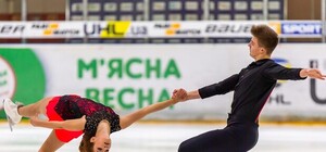 Есть повод для гордости: пара фигуристов из Днепра победила на Чемпионате Украины