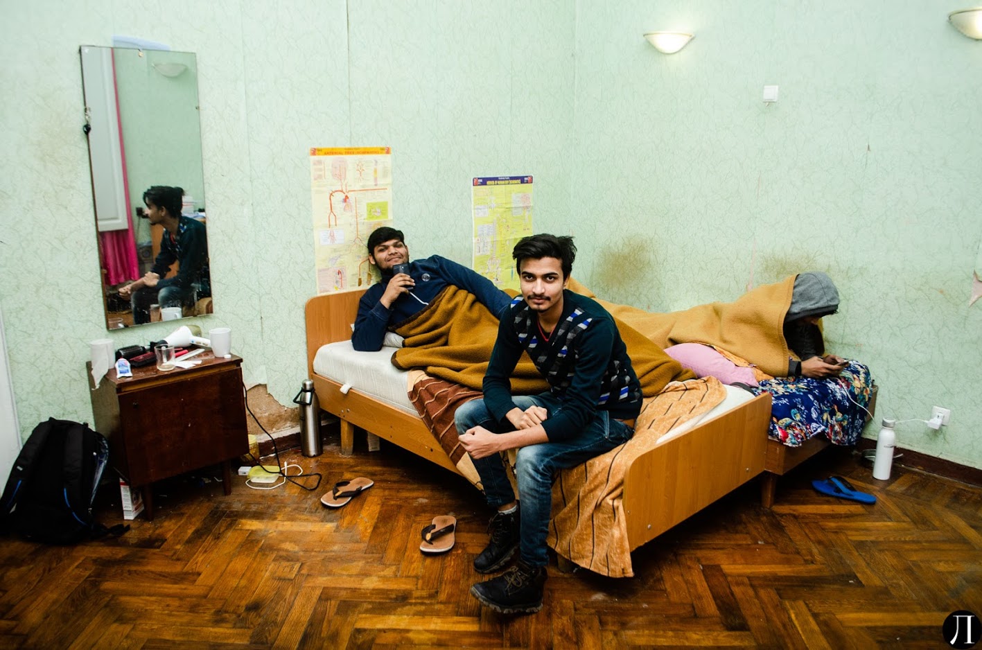 Бывшая гостиница «Пассаж» превратилась в общежитие для студентов из Индии. Фото: Лоция