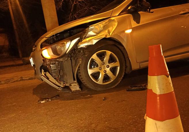 Ночью в Одессе таксист сбил мужчину. Фото: 7 канал