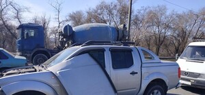 ДТП на Набережной: пикап столкнулся с автобусом