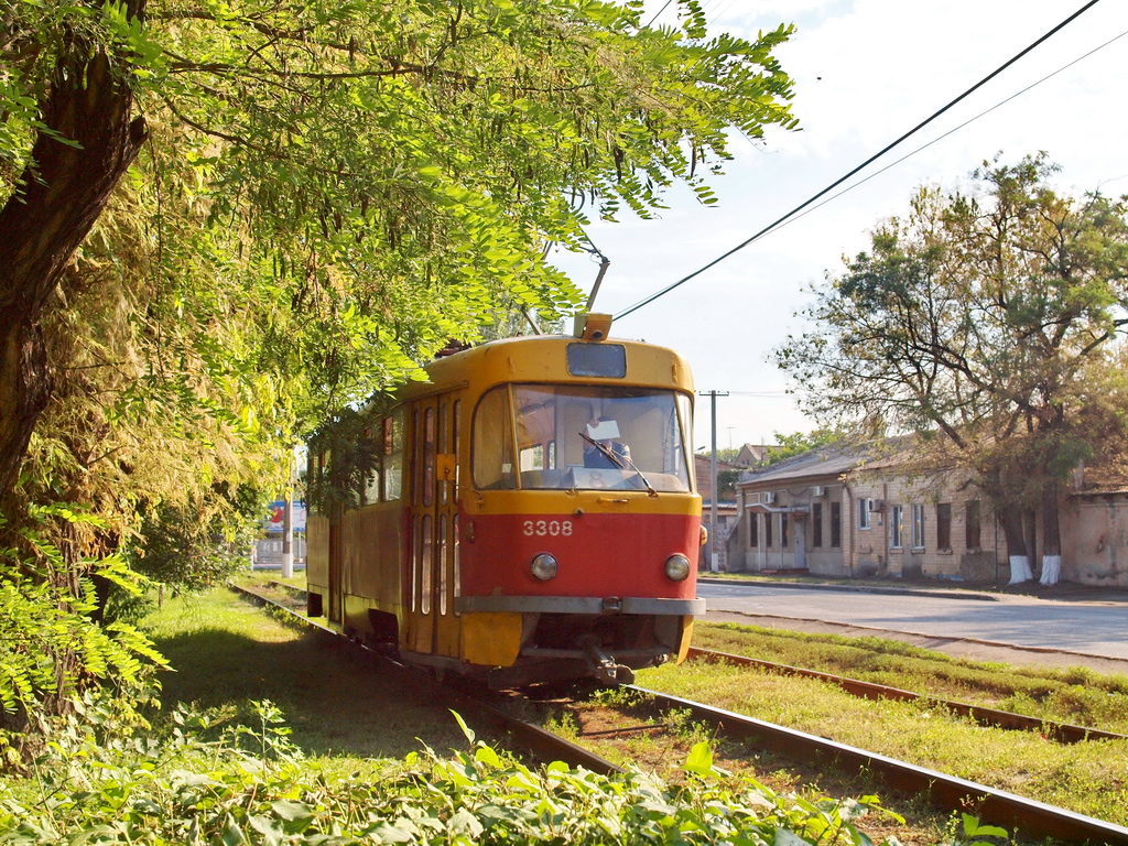 Трамвай на Пересыпи. Фото: infocenter-odessa.