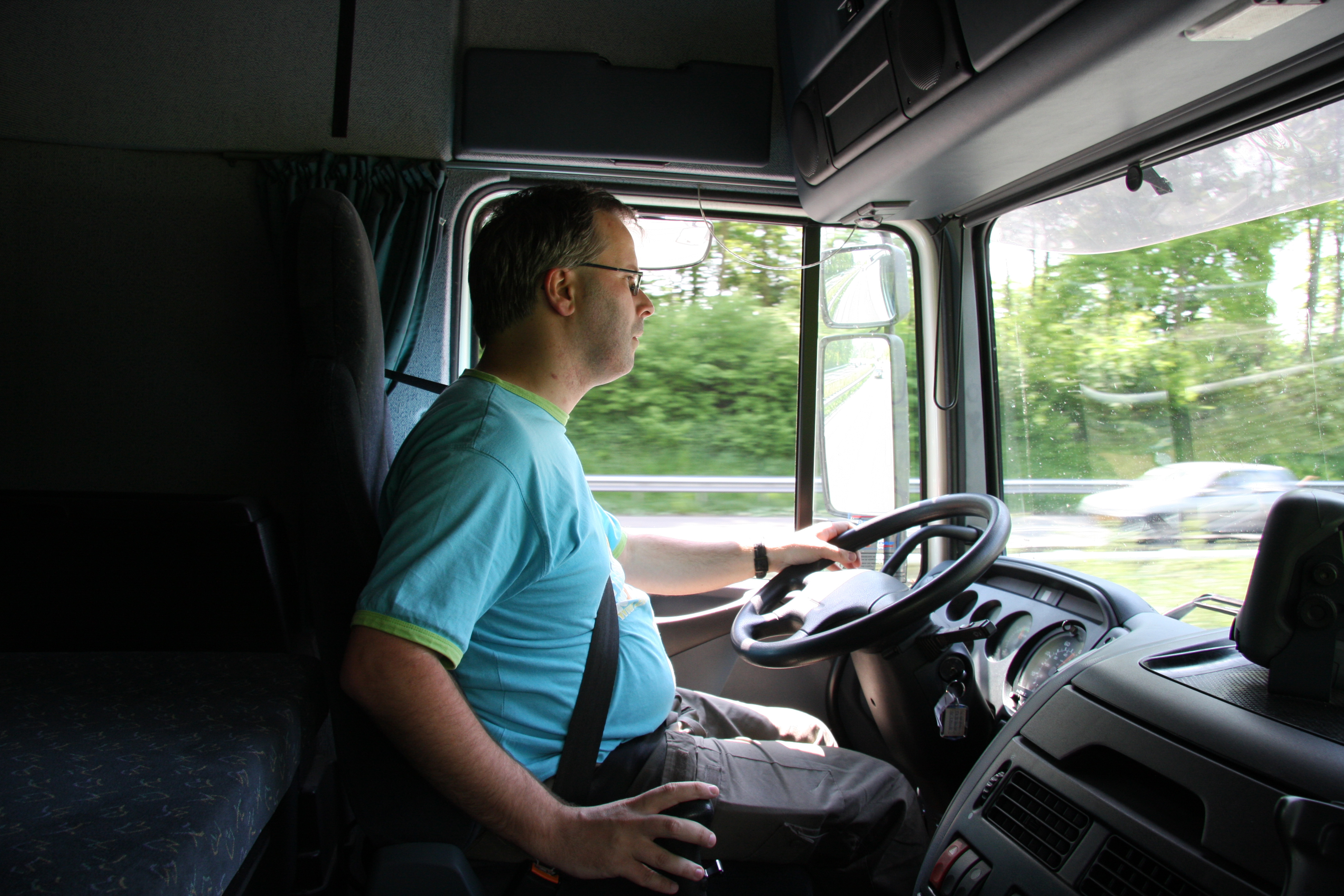Водитель грузовика Фото: Википедия