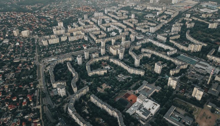 Район Таирова с высоты птичьего полета. Фото Владиславы Швец, УСИ