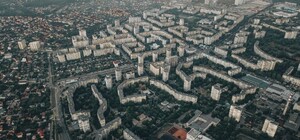 Теперь зеленый: район Таирова с высоты птичьего полета