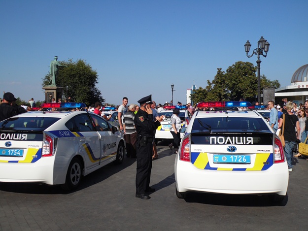 Одесская полиция. Фото: Vgorode
