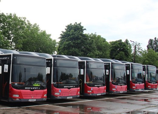 В Одессе будут ездить новые автобусы Фото: Odessit UA