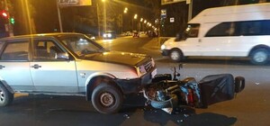 Вечерние ДТП в Одессе: в аварию попал мопед и трамвай