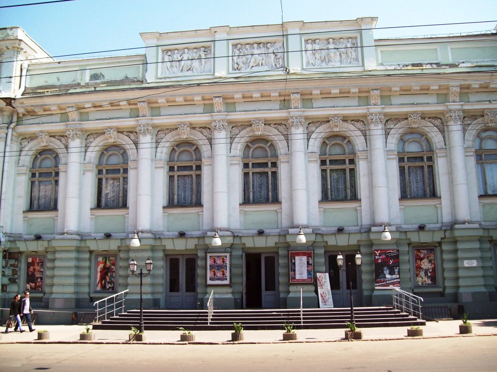 Украинский театр в Одессе хотят закрыть Фото: odessa1