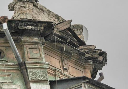 Как выглядят ужасающие фасады нескольких домов в центре Одессы Фото: Алексей Асауленко 