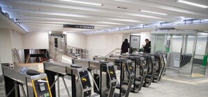 Фотофакт: как идет ремонт второго выхода станции метро 