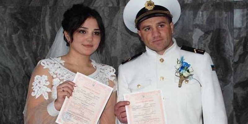 В Болграде сыграл свадьбу моряк Владимир Варимез