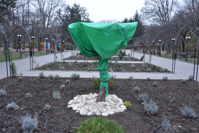 В Одессе появился новый памятник Фото: ОГА
