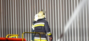 Відео: у Львові горіла військова частина