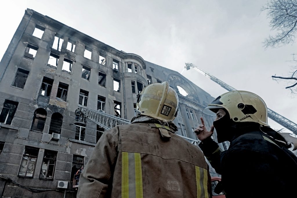 Число пропавших и пострадавших на пожаре увеличилось Фото: ГСЧС