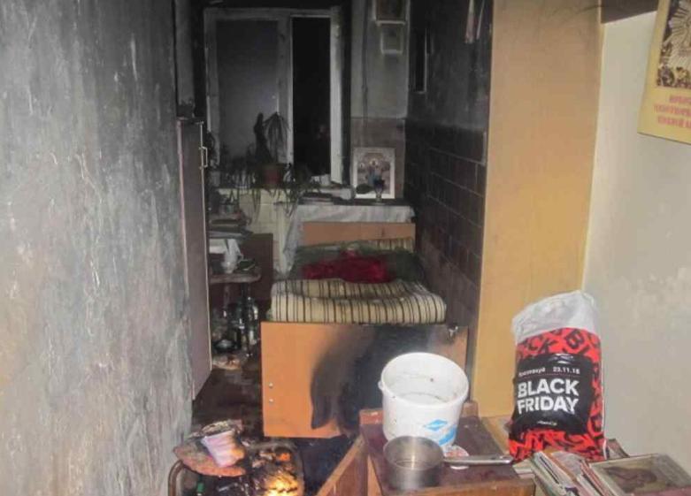 В общежитии одесского вуза был пожар Фото: ГСЧС