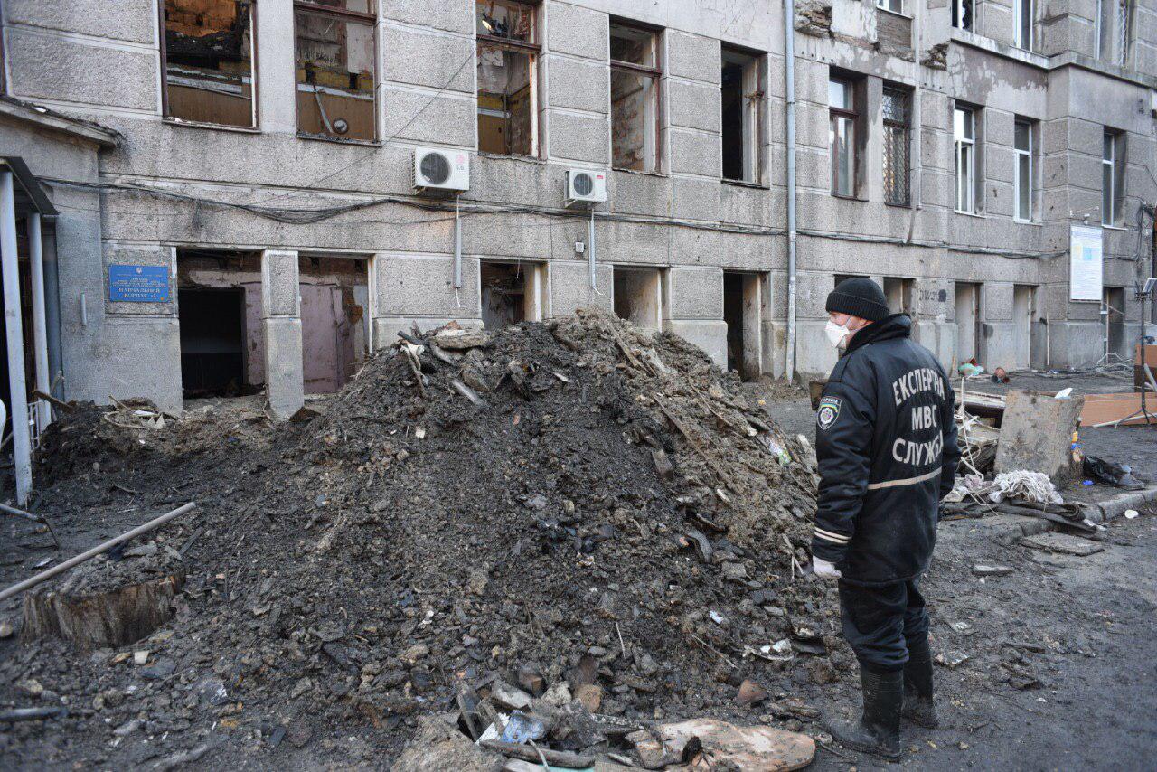 Правительственная комиссия назвала причину пожара на Троицкой Фото: Думская