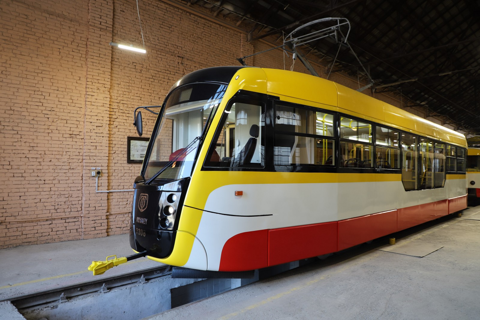 В Одессе выпустили еще один трамвай Odissey. Фото: пресс-службы горсовета