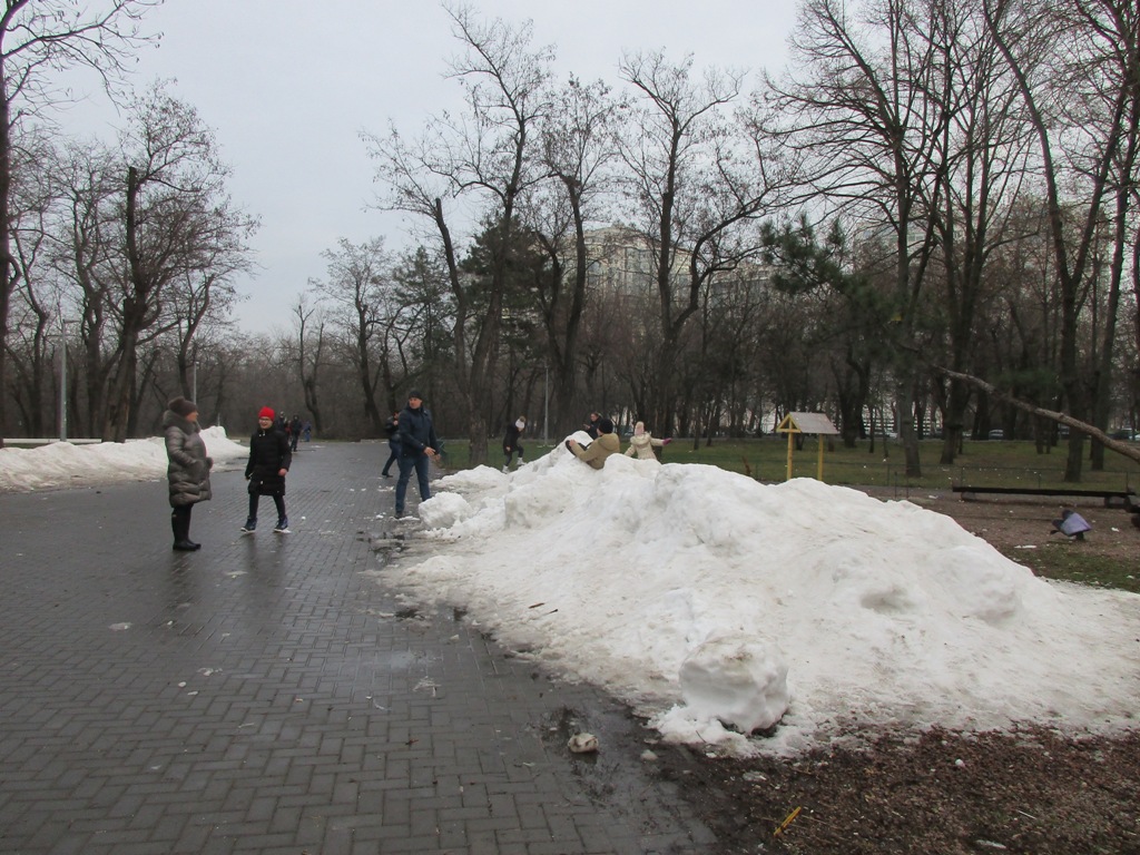 В Одессе есть место, где можно увидеть снег  Фото: Одесская жизнь 