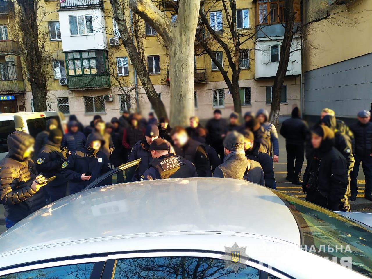 В Одессе задержали банду-клофеинщиков Фото: Нацполиция