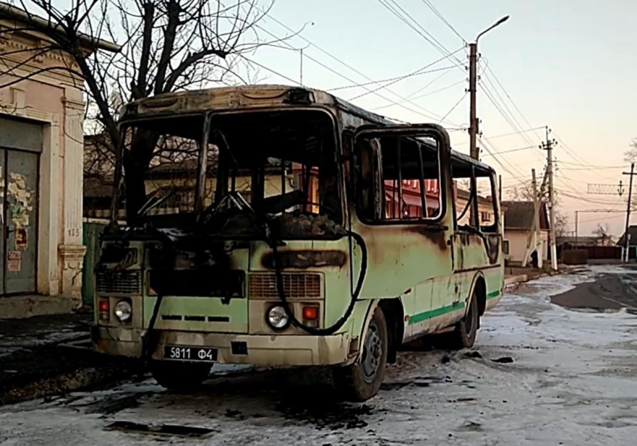 В Одесской области загорелся автобус с нацгвардейцами Фото: Думская 