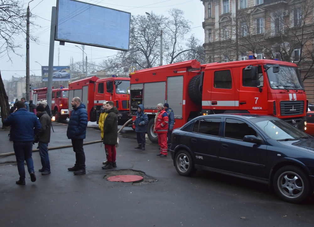 В Одессе на Молдаванке тушили пожар Фото: ГСЧС