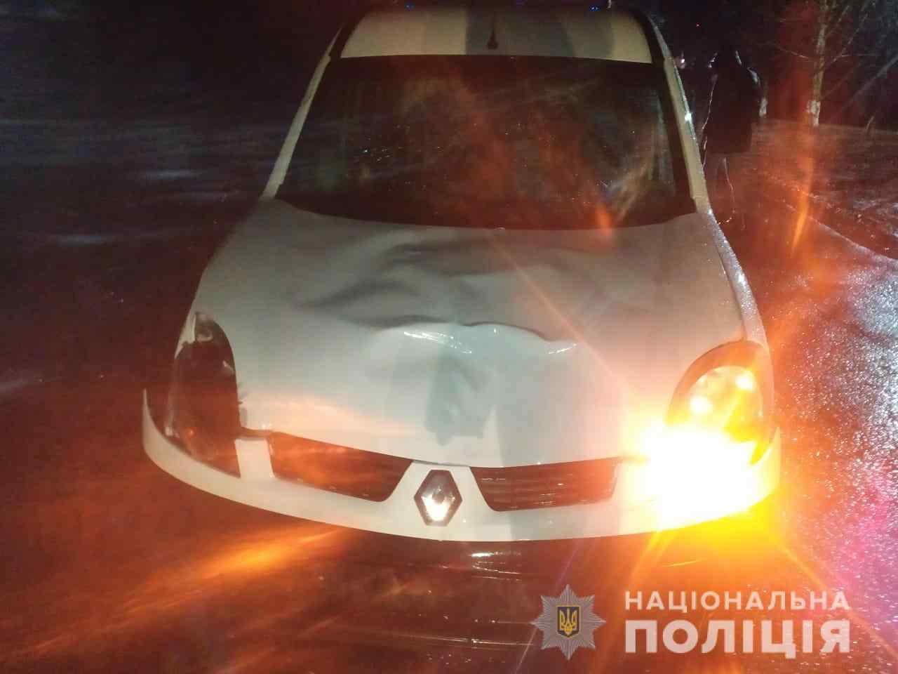 В Куяльнике водитель Renault сбил двух женщин-пешеходов. Фото Нацполиции