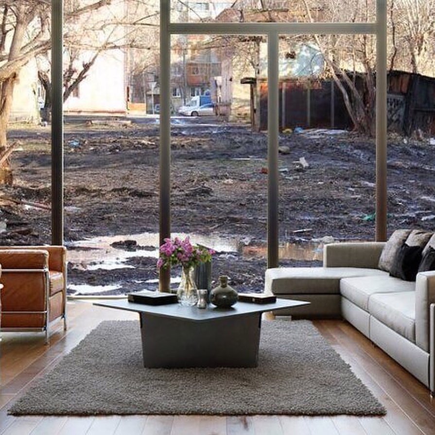 Атмосферненько: какой был бы пейзаж, если окна днепровских домов были бы панорамными (фото)